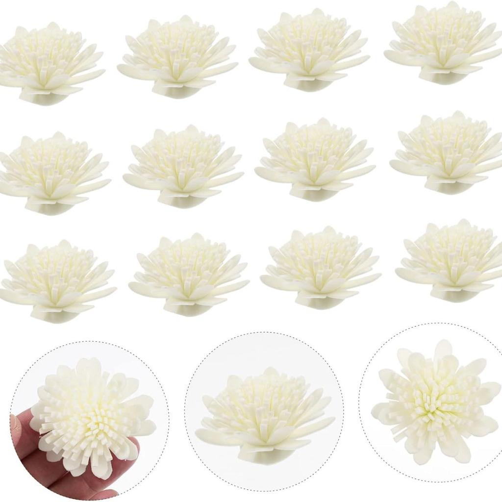 10-Piece Aromatherapy Foam Chrysanthemum Flowers for Home Decor