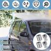 4Pcs 3/4" Garden Hose Quick Connector Stainless Steel Water Hose Fitting Male and Female Pressure Washer Pump Adapter for Faucet