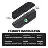 UMVB1 Detachable Car Rearview Mirror Rain Eyebrow Carbon Fiber Sun Visor For Skoda Fabia 1 2 Octavia A7 RS Superb Rapid Yeti Karoq