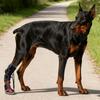 Drop Foot Brace with Reel(No Knuckling Boot Brace) for Dog Corrective Dog Shoes to Safely Lift Toes for foot Issue
