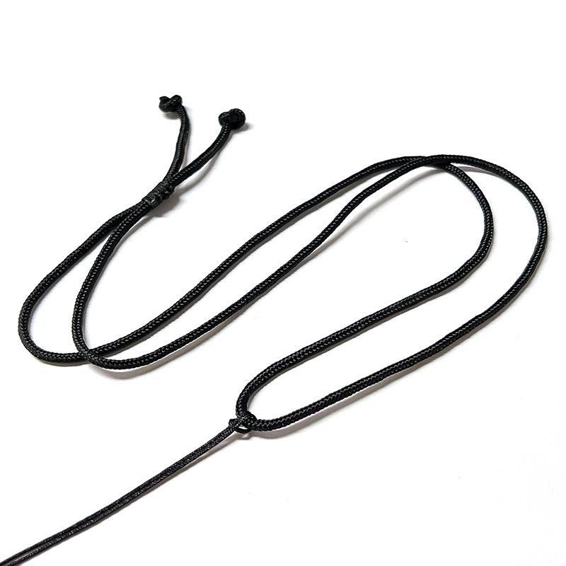 

Плетеный золотой шнурок для ожерелья для мужчин и женщин с подвесками из нефрита в виде Будды, Гуаньинь, защитной пряжки и Пи Сю