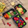 10/30 Stück Einweg-Lebensmittelbehälter mit Deckeln Kunststoff Bento Lunchbox Obst Kühlschrank Frischhalteboxen Küche Lebensmittelaufbewahrung