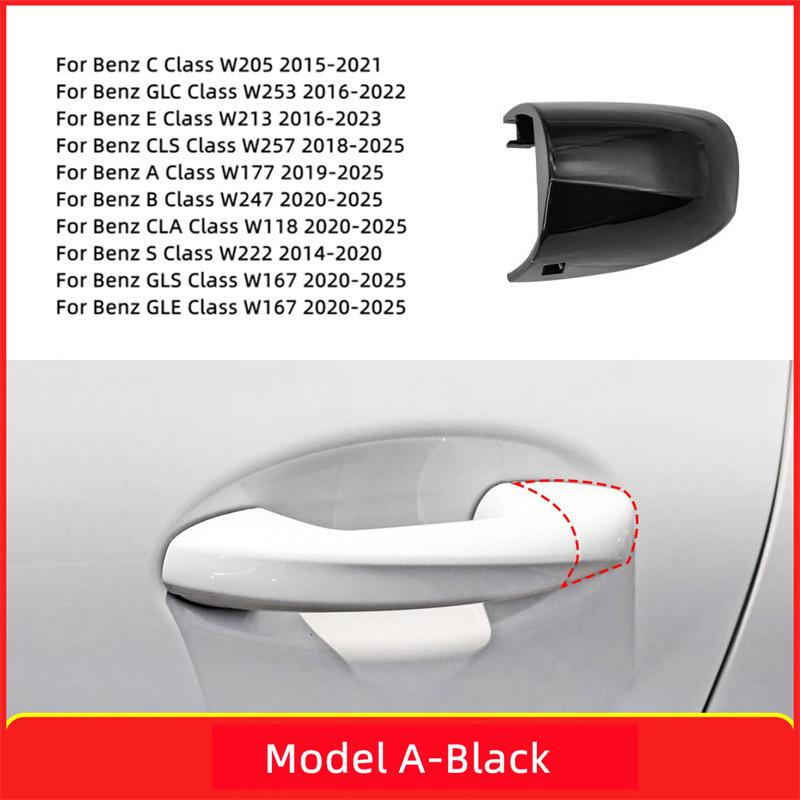 Mercedes C/E/S/GLC-Class Exterior Door Handle Cover W205 W253 Key Overlay