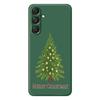 For Samsung Galaxy A16 5G/4G Case Christmas Tree Pattern Printing Straight Edge TPU Phone Back Cover