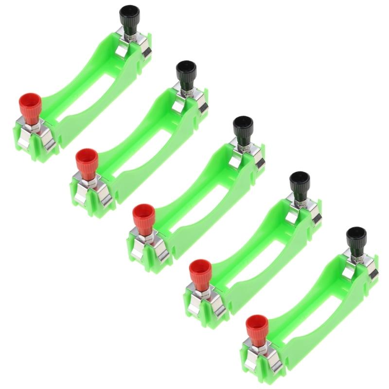 AA Battery Holder Battery Storage Box Plastic for Parallel Series Circuit PCB Projects AA Battery Case for Electrical