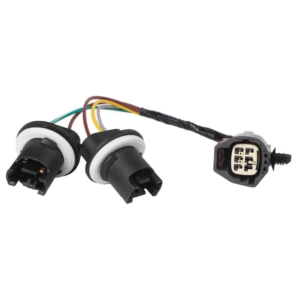Replacement Tail Light Harness Accessory 2007-2018 Socket Harness Easy Installation Process Made Of ABS Material