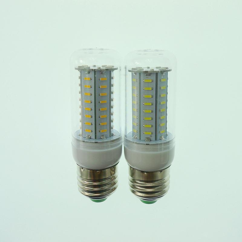 High Luminous E27 85-265V LED Lamp 4014 SMD No Flicker LED Corn Bulb 64LEDs Spot light For Home Lighting