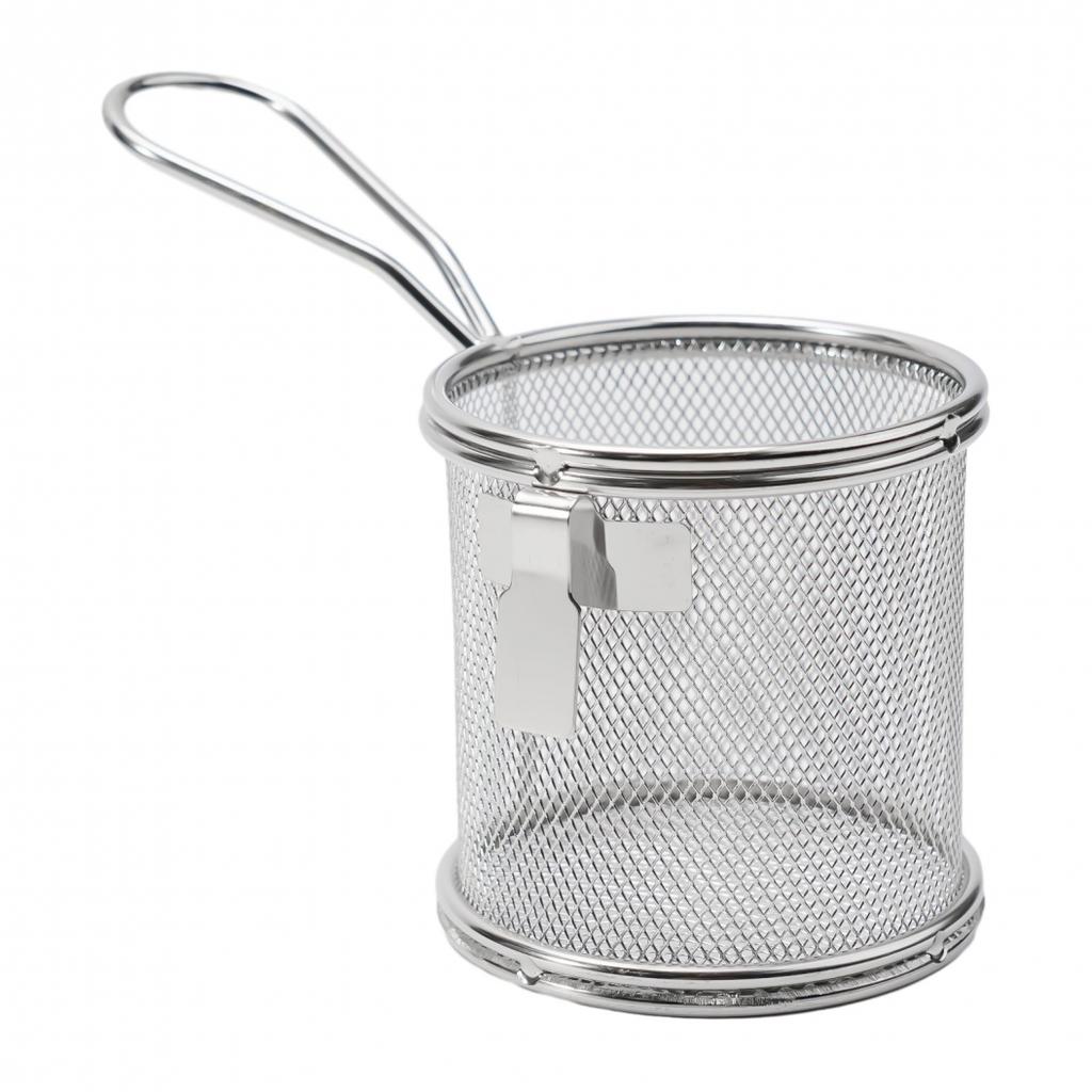 Stainless Steel Strainer Hotpot Filter Colander Silver Stainless Steel