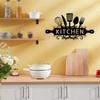 Kitchen Signs Wall Decor Rustic Black Wall Decor Country Farmhouse Decoration Farmhouse Cooking Kitchen Word Art