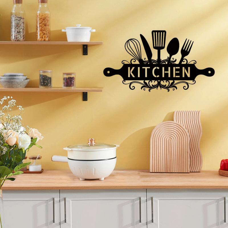 Kitchen Signs Wall Decor Rustic Black Wall Decor Country Farmhouse Decoration Farmhouse Cooking Kitchen Word Art