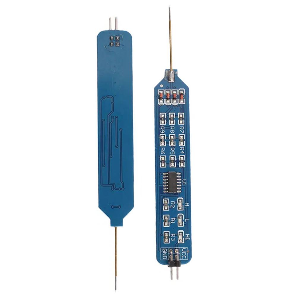5V/3,3V Logik-Testsonde, High/Low Pegel-Tester, Digitaler Schaltungsdebugger, Intelligente Drei-Zustands-Anzeige