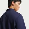 Nike Club Polo Shirts Men's Obsidian Black/White Polo Collar Moderate