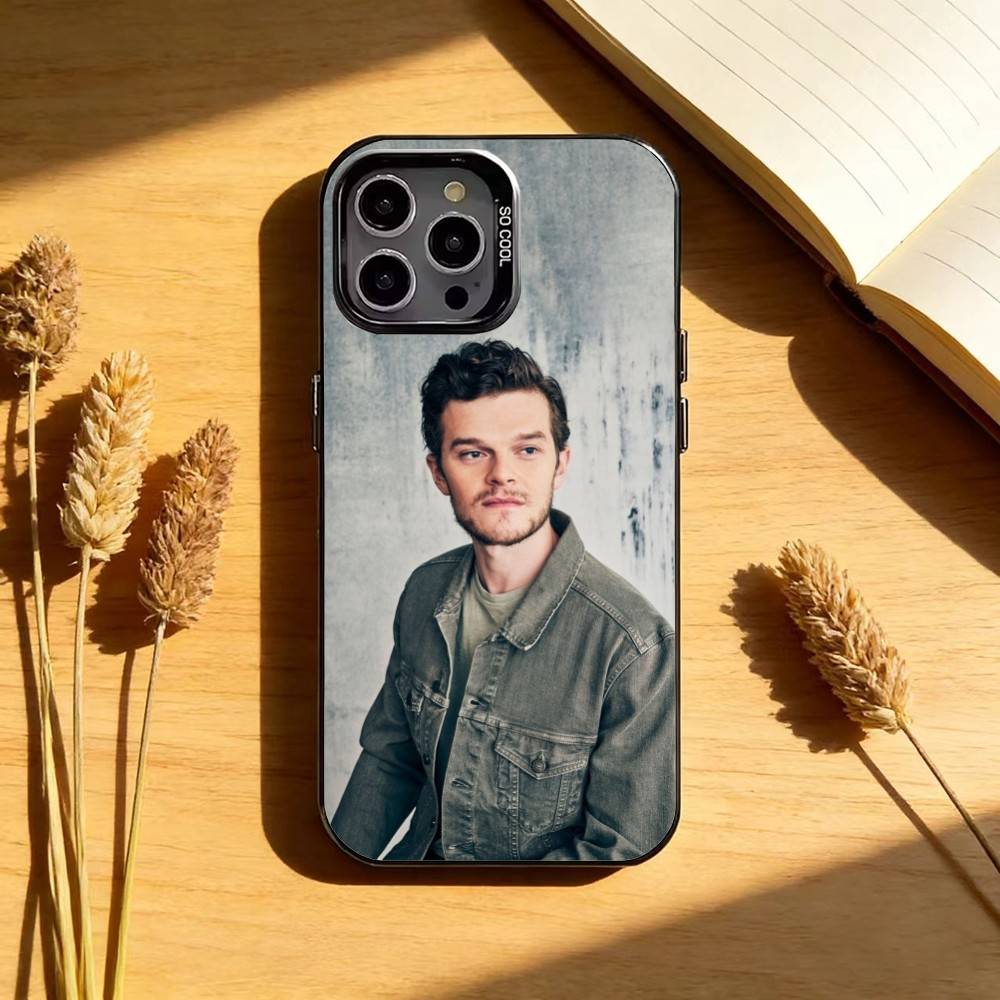 R-Robert COOL A-Aramayo Phone Case For iPhone17,16,15,14,13,12,11 Plus,Pro Max Black Candy silver phone case iPhoneXSMAX