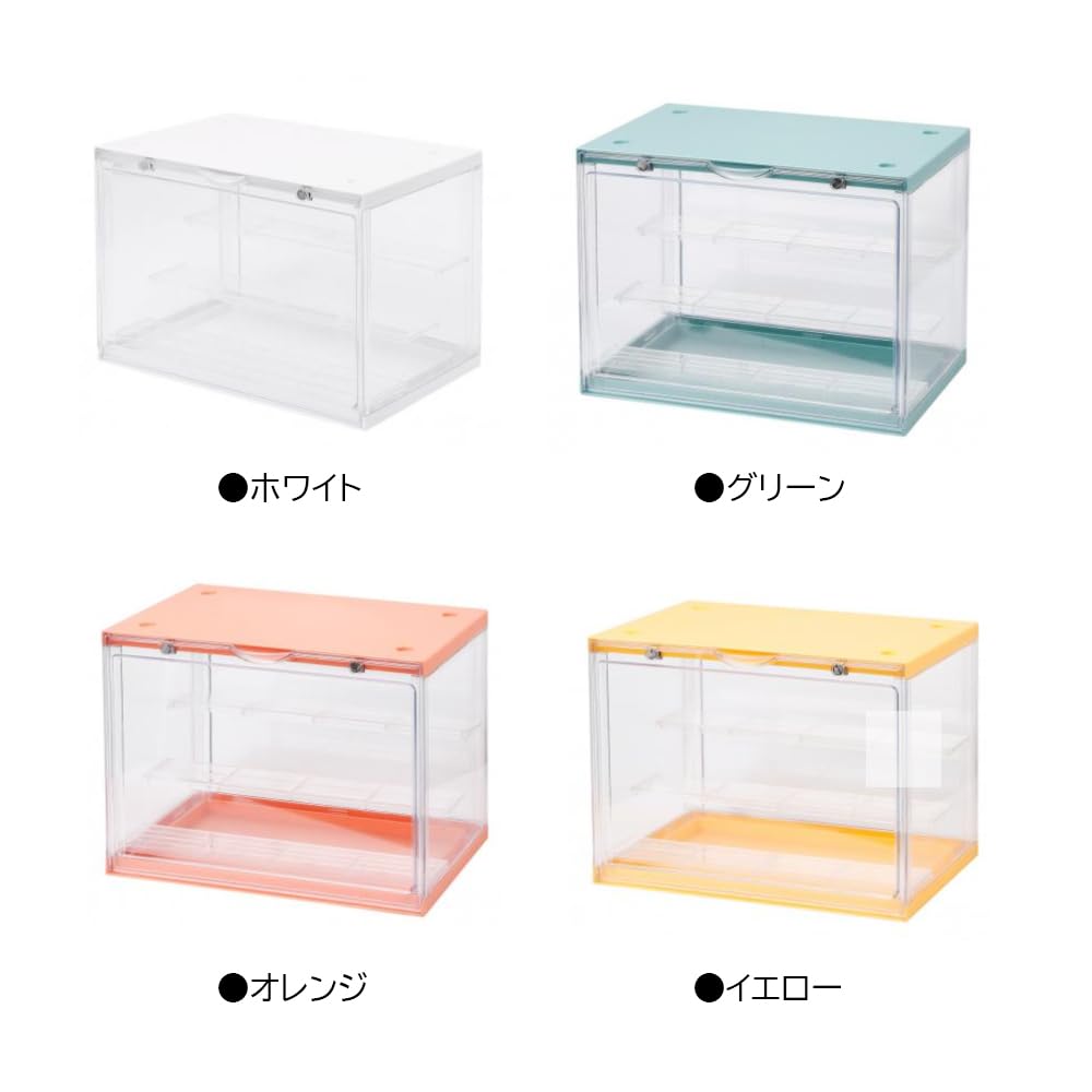 Acrylic Case with Comes with Japanese and Is Available In Four Stackable Storage and Display Case for Miniature Cars and Small Also Includes Acrylic