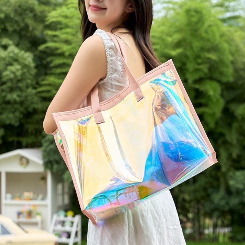 Waterproof Swim Bag With Vibranting Color Portable Designs for Beach Pool Gym Outdoor