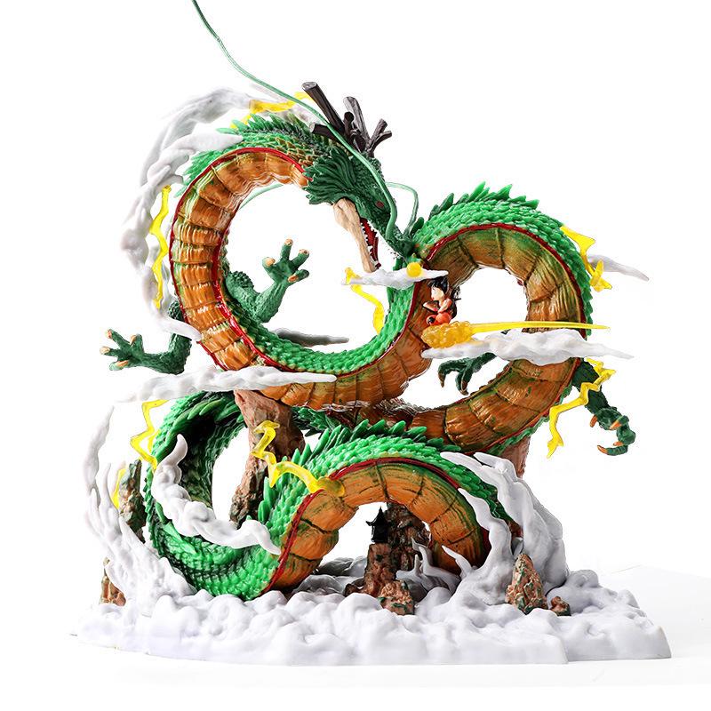 Dragon Ball GK YOYO Shenron & Little Goku Wishing Dragon Anime Figurine Model