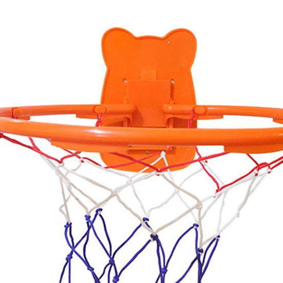 Children Silent Basketball Hoop Adjustable & Punch-Free Wall Mounted Basketball Hoop for Indoor Quiet Basketball Goal Practice Casual Game