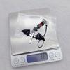 Mobile Phone Charm Gothic Cross Bat Rose Pendant Keychain Strap Lanyard for Bag
