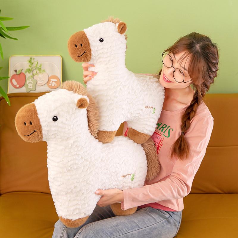 Plush Pony Toy For Kids With Pp Cotton Filling Perfect As Birthday Gift And Room Decor