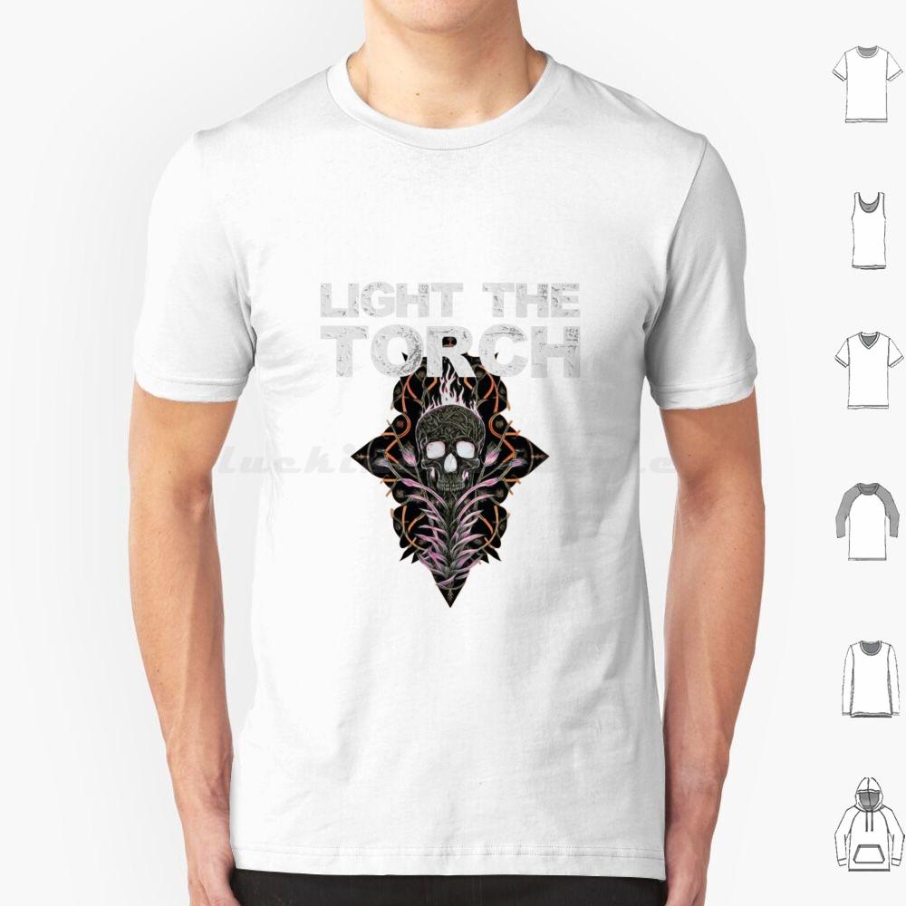 Metal Fan Art Light The Torch T Shirt 6xl Cotton Cool Tee Metal Metalband Light The Torch Metalcore Bandshirt Metalheads