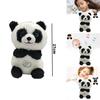 Peluche Orso Panda che Respira per Neonati con Musica e Funzioni Rilassanti per il Comfort del Neonato