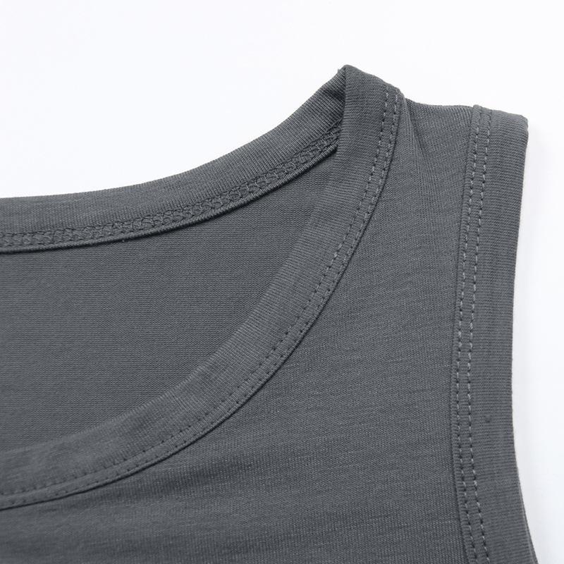 TikTok Trendy European Summer Sleeveless Camisole - Women's Casual Basic Solid Color Versatile Top