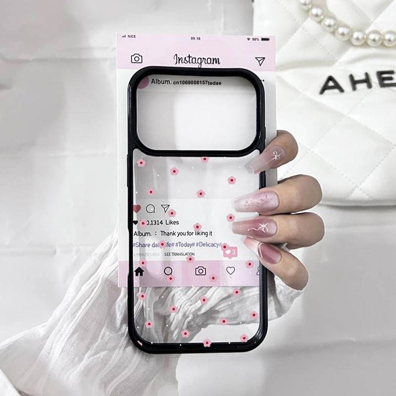 Phone Cases for IPhone 17 Air 16 15 14 13 12 11 Pro Max XS Max XR 16 Plus Simple Nice Small Flower Hard PC Cover Coque