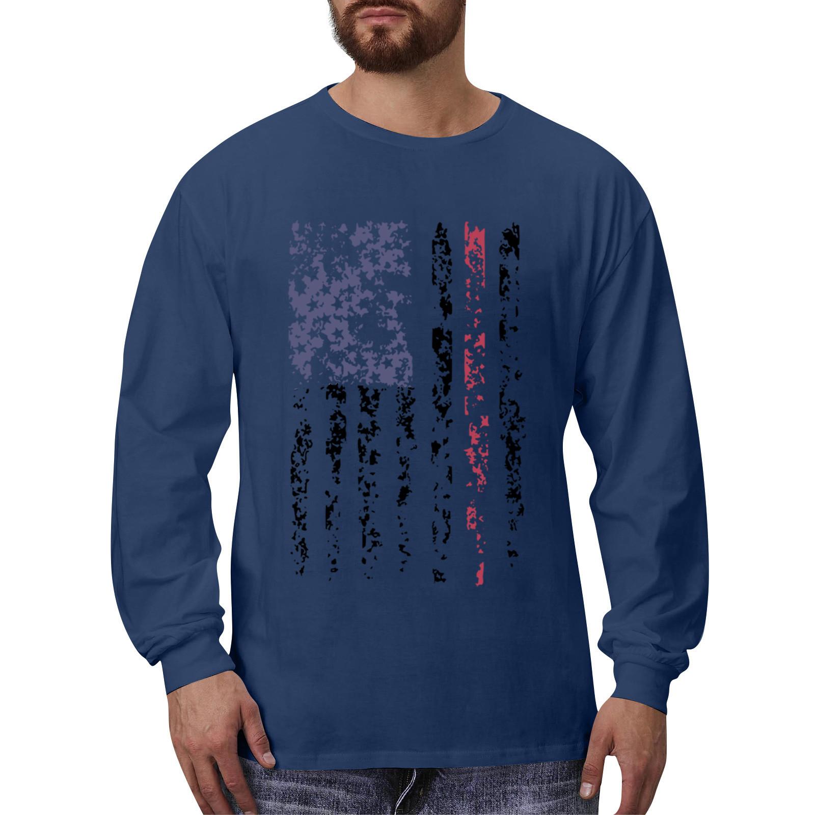 

Весняно-осінній чоловічий світшот зі стоячим коміром - це повсякденні светри на відкритому повітрі, топи S Темно-синій