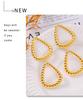 European & American Geometric Triangle Titanium Steel Earrings - Niche Design, Fashionable & Simple