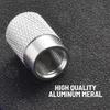 4pcs Prancing Deer Logo Car Wheel Tire Valve Caps Air Stem Aluminum Accessories For Volvo Moose Test R Design XC40 XC60 S90 V60