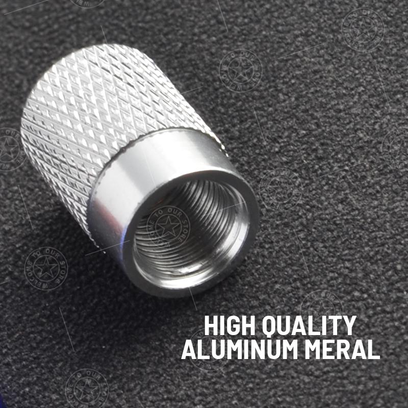 4pcs Prancing Deer Logo Car Wheel Tire Valve Caps Air Stem Aluminum Accessories For Volvo Moose Test R Design XC40 XC60 S90 V60