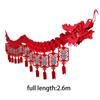 Chinese New Year 3D Dragon Ceiling Decoration Chinatown Dragon Ceiling Pendant for Window Shops Outdoor Chinese Theme Party Door