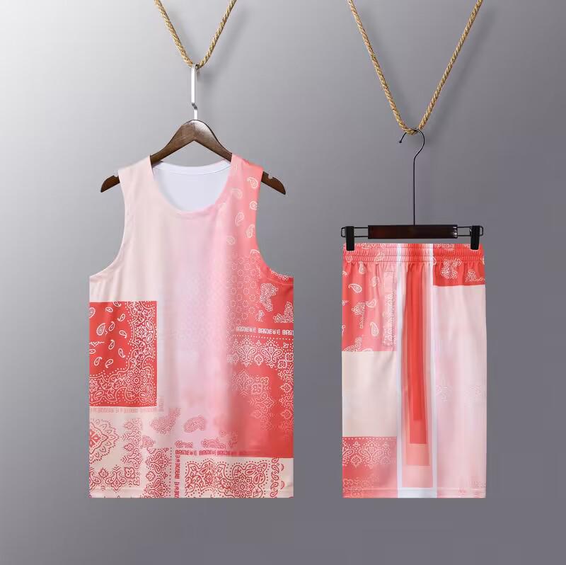 Youth and Adult Basketball Training Vest Set - Sport Jersey and Uniform