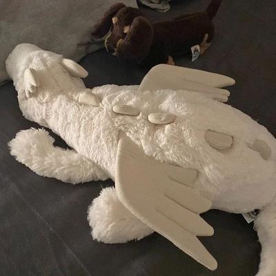 Oreiller Peluche Petite Peluche Dragon Volant Oreiller de Sommeil Jouets Peluches Dinosaure Poupée Mignon Petit Oreiller Dragon Volant Poupée Peluche Utilisation Pratique