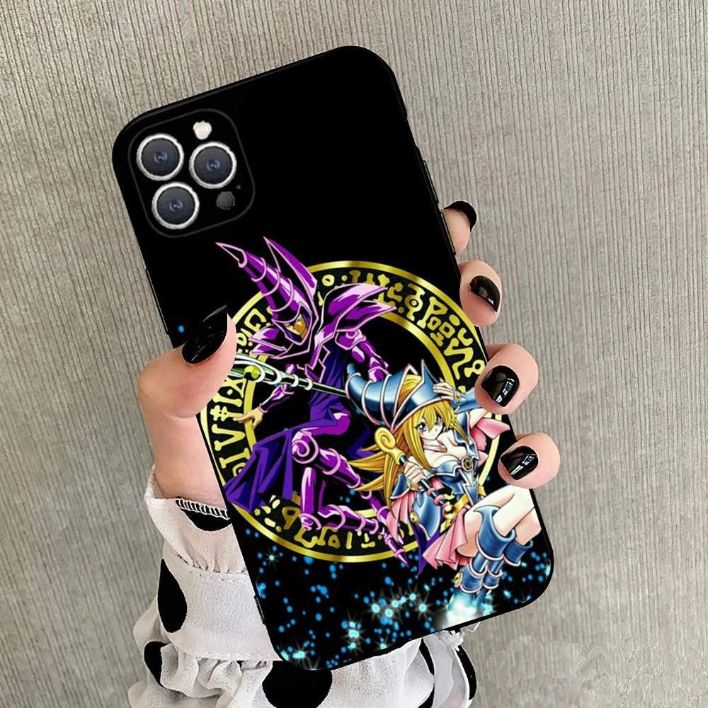 Game Yu-Gi-Oh Phone Case For iPhone 15,14,13,12,11,Plus,Pro Max,XS,X,XR,SE,Mini,8,7 Soft Silicone Black Cover
