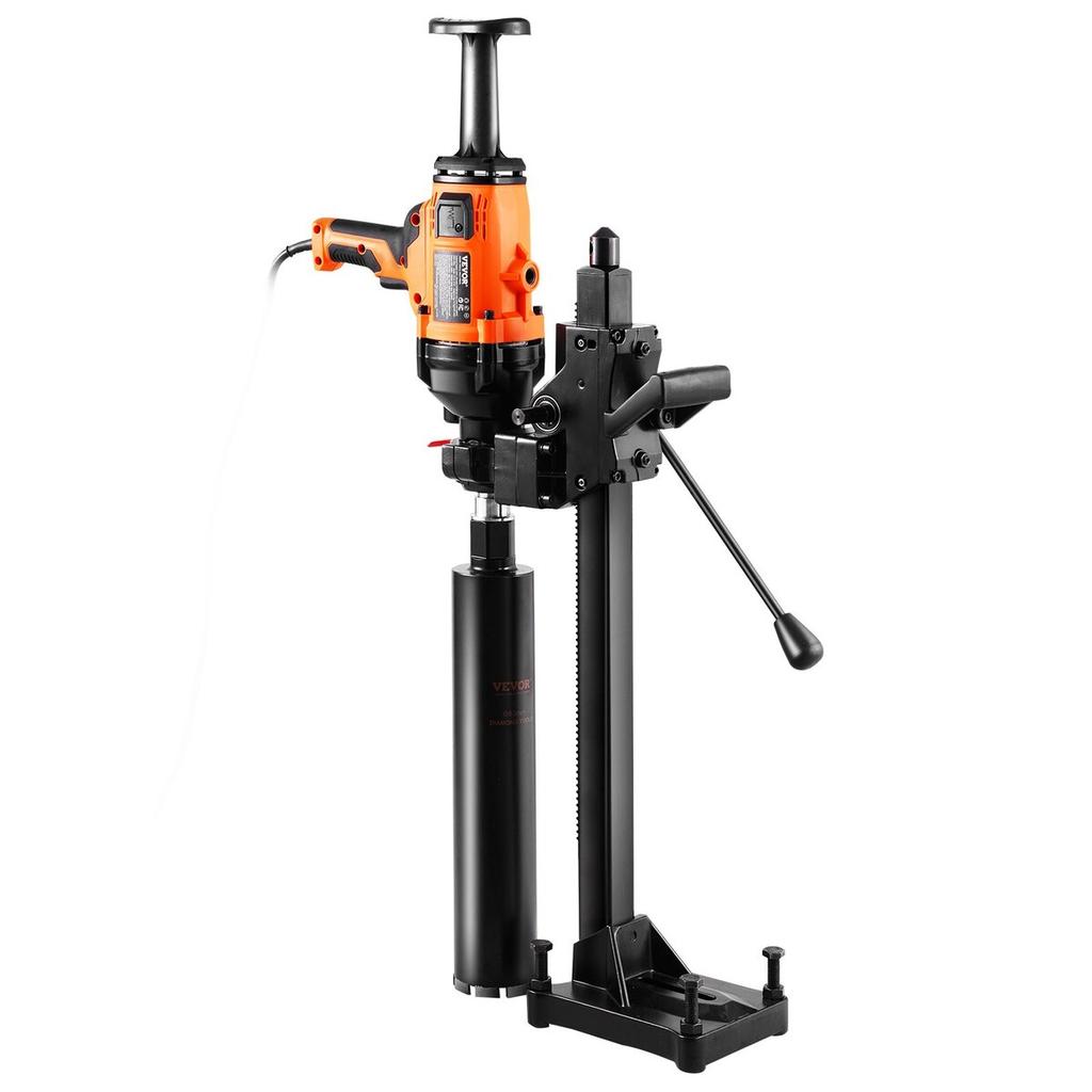 Core Drill Machine 0.8-6.3in Dia 2000W Handheld and Stand Core Drill Rig