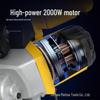 LUXTER 10" High-Power Sliding Compound Miter Saw for Woodworking