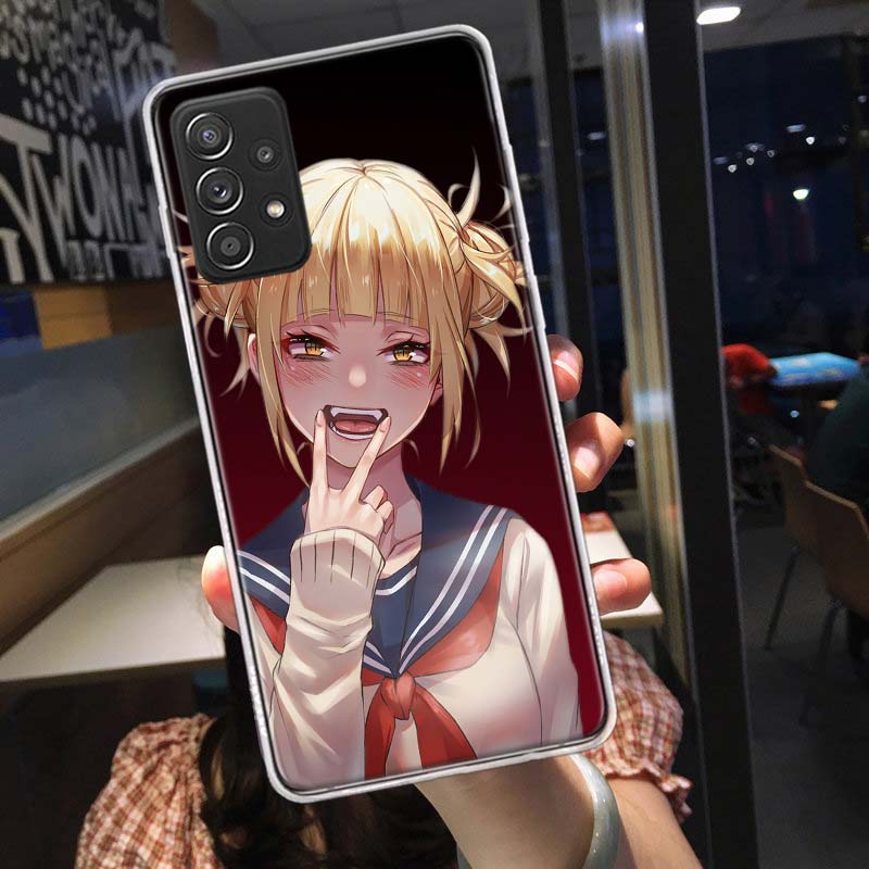 Himiko Toga Anime Phone Case for Samsung A54 A57 A37 A17 A14 A15 A12 A24 A34 A55 A35 A25 A52S A07 A05S A04S A22 A32 A72 Galaxy N