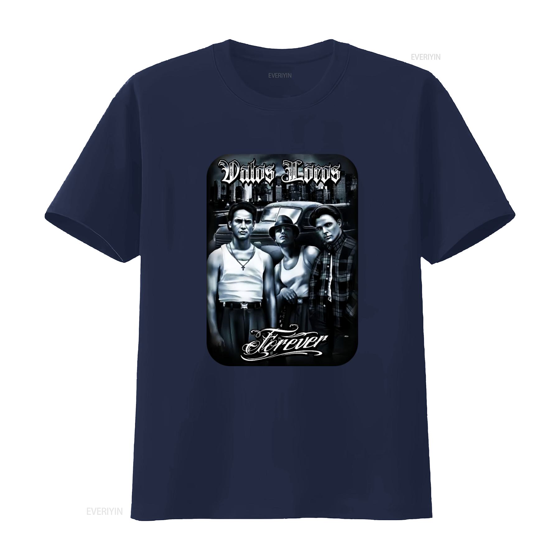 ZheXiong TEE Vatos Locos Forever Heren Zwaar T-shirt Print Op Shaka Wear Retro Gangster Stijl Stedelijke Mode vintage Gewassen man L