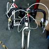 Road Bike Brake Levers Bent Bar Dual-control Handbrake