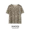 Fashion Style 2024 Summer New Women's Clothing Stylish All-Match Round Neck Short Sleeve Print T-shirt 0264370