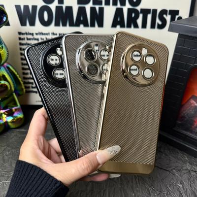 For Huawei Honor Magic 7 Pro Case Hard PC Luxury Plating Gold Slim Heat Dissipation Protective Back Cover Case For Magic7 7Pro