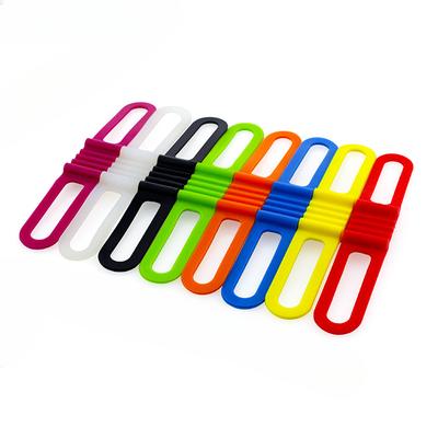 High Elastic Silicone Strap Bicycle Binding Strap Strap Lamp Strap for Mountain Bike Riding