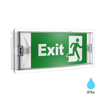 LED Notausgangsleuchte 3W 6500K IP54