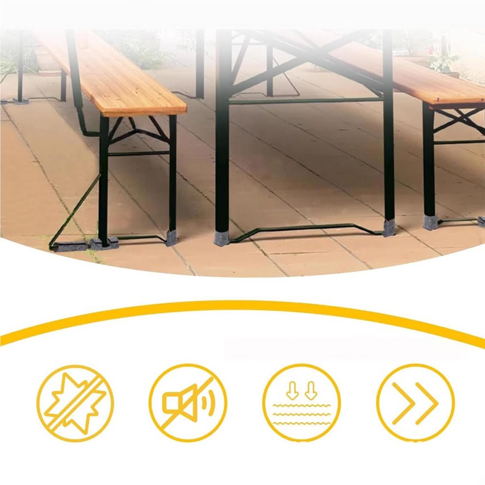 

Chair Caps For Legs Felt Beer Bench Leg Protectors Set Of 18 Furniture Feet Glides Grippers Anti-Slip Caps Cover For Hardwood China Mainland