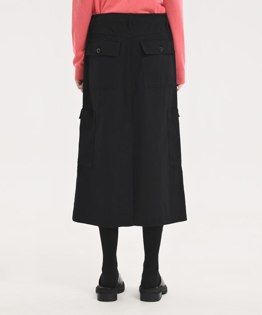 Beulaunyadeu W Fatigue Skirt, Black