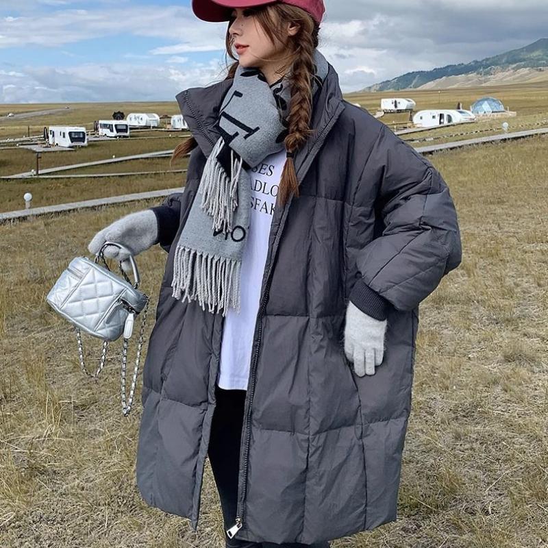 Jachetă căptușită din bumbac Iarnă pentru femei Nou, îngroșată, de lungime medie, căptușită din bumbac