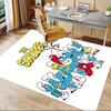 1pc Smurf Band Performance Carpet for Playroom Bedroom Living Room Sofa Home Decor,kids Game Area Rug Non-slip Floor Mat Y72399