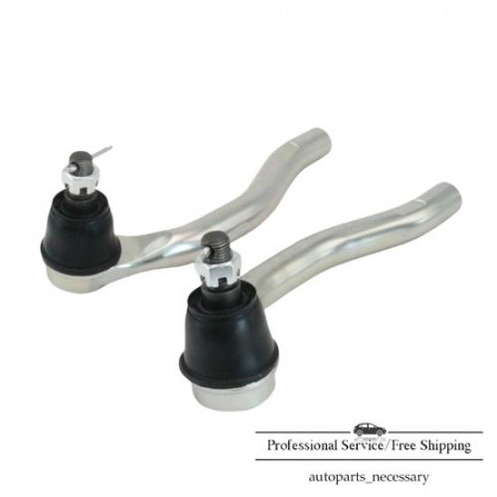 Pair Front Driver & Passenger Outer Tie Rod End Kit Fit For Acura TL 09-14 Sedan