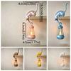 Cute Figurine Cat Wall Hook Light 3D Printed Cat Decor Lamp Cat Shaped Hook  Desk Organization